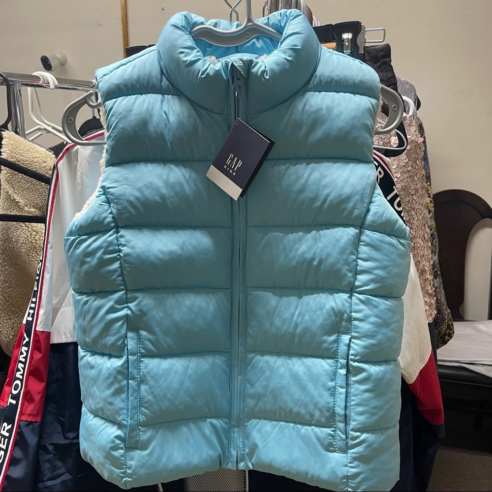 GAP Kids Puffer Vest Fleece Lined